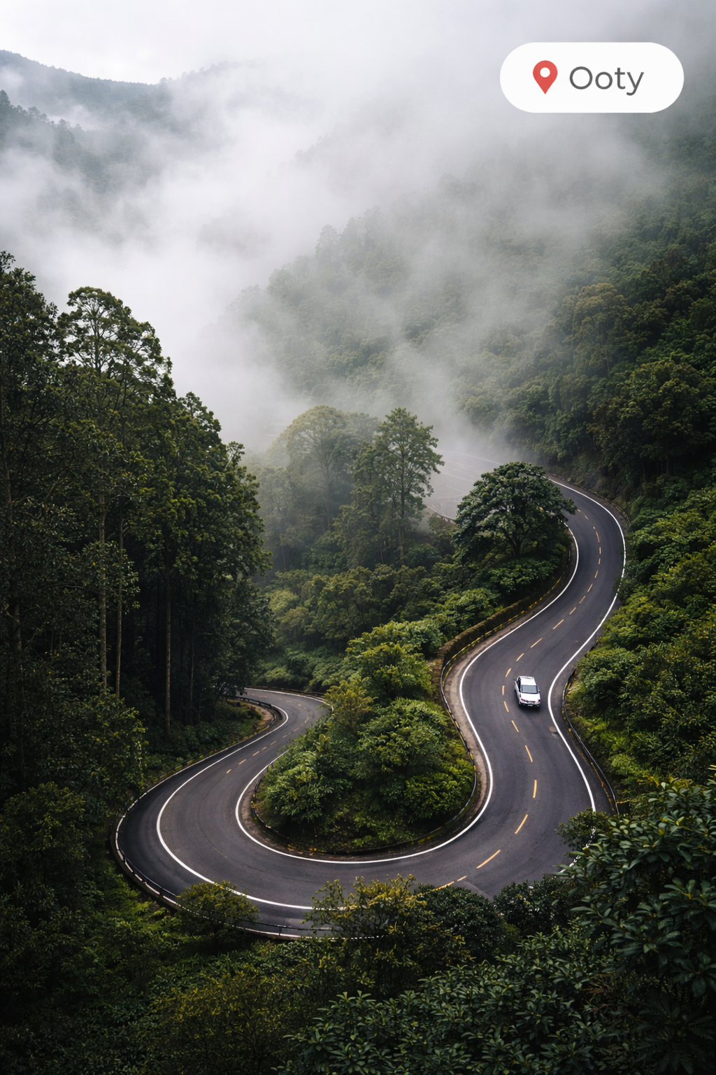 ooty drop taxi booking